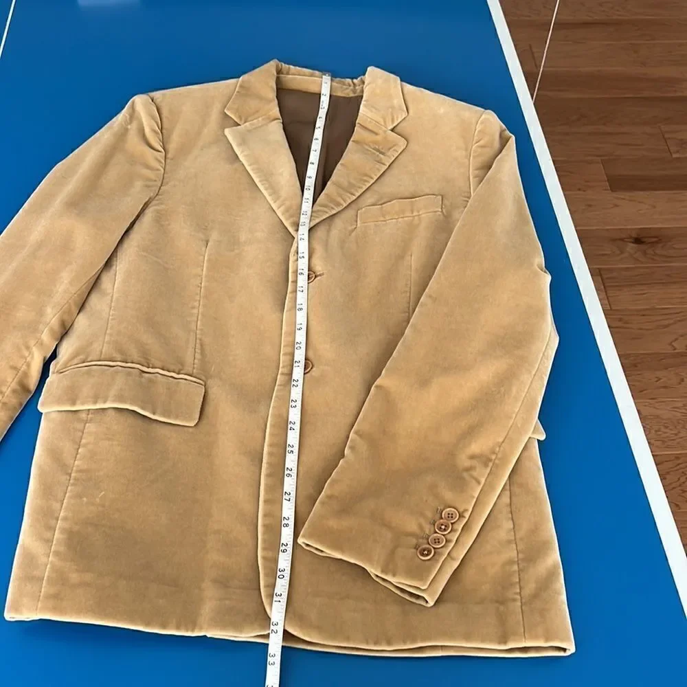 Theory Men’s Velvet Blazer. EUC. Size 44R